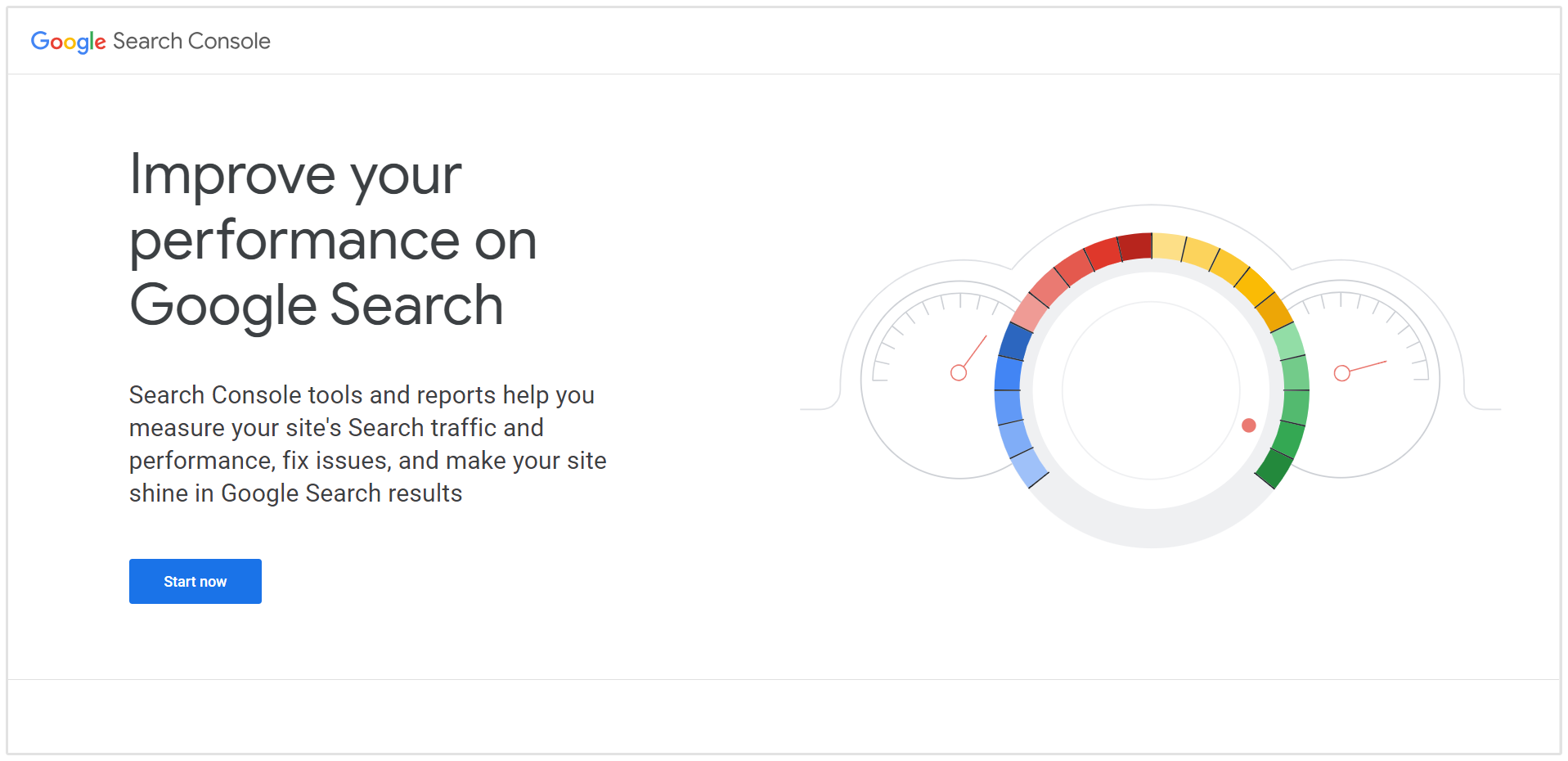 Halaman Muka Google Search Console